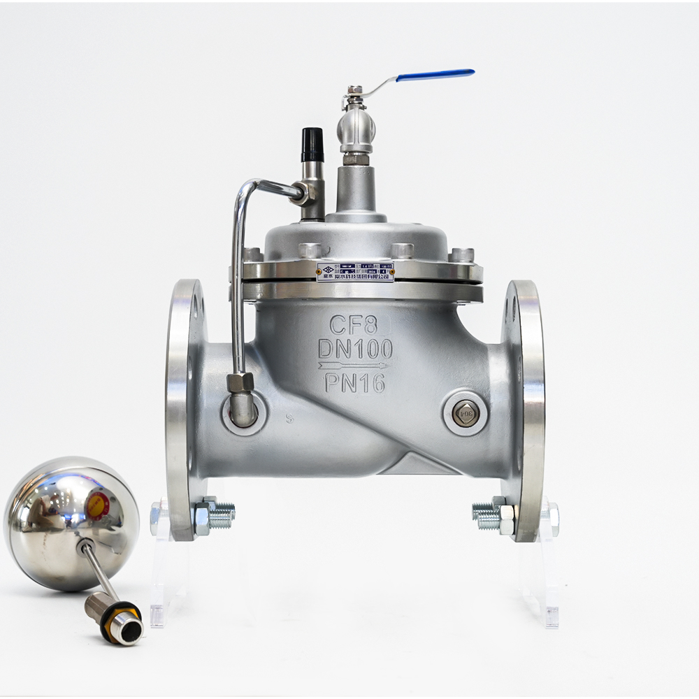 Rozsdamentes acél távirányítós úszószelep 100X-16P